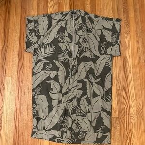 Vici Beach Coverup/Dress Palm Leaf